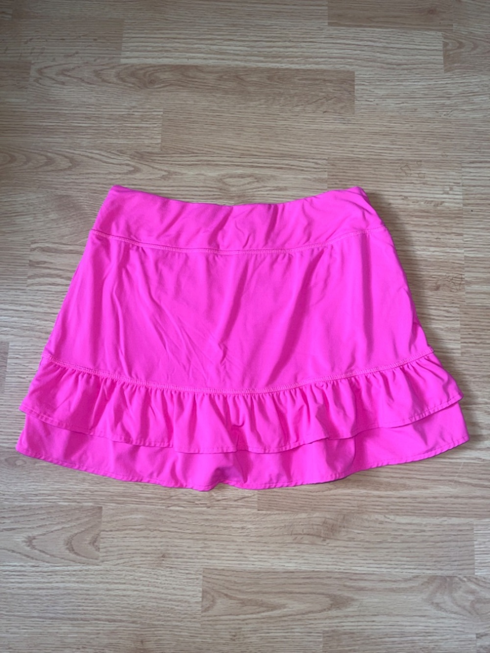 Lilly Pulitzer luxletic Fern Ruffle Skort in Pink Grenadine Size Small - Picture 6 of 10